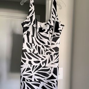 Black & White Cocktail Dress
